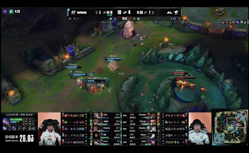 世界杯高清观看-AL 0-2 WBG：狂食鸦群解脱对手，WBG率先拿下赛点