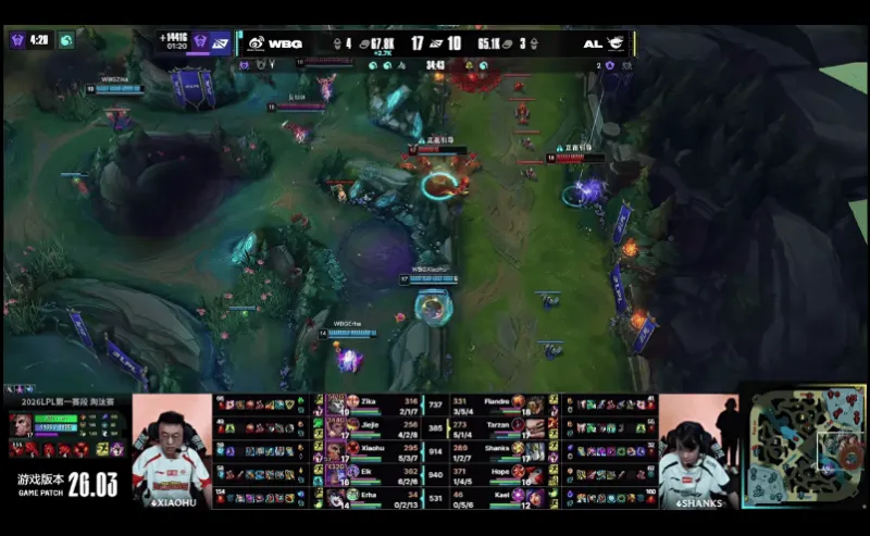 世界杯高清观看-AL 0-2 WBG：狂食鸦群解脱对手，WBG率先拿下赛点